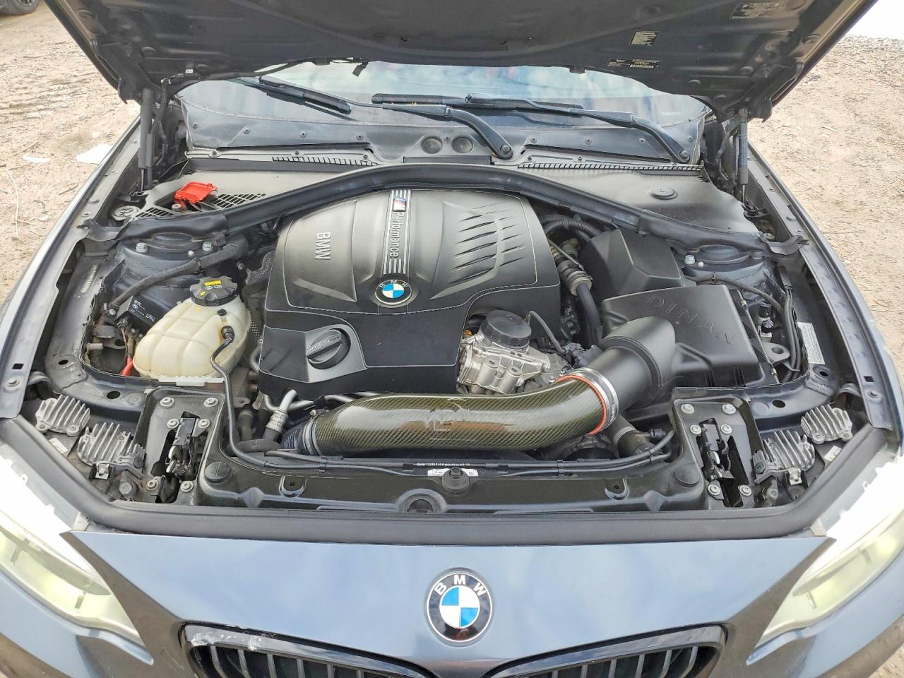 2015 Bmw M235i Gray vin: WBA1J7C57FV289078