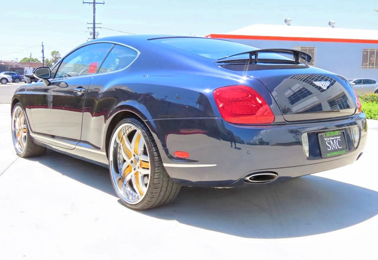 2006 Bentley Continental Gt Синий vin: SCBCR63W56C037674