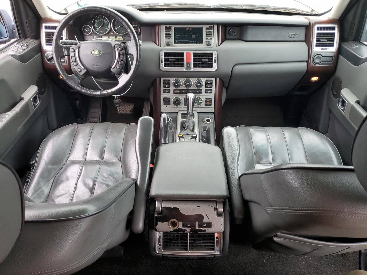 2004 Land Rover Range Rover Hse Gray vin: SALME114X4A171843