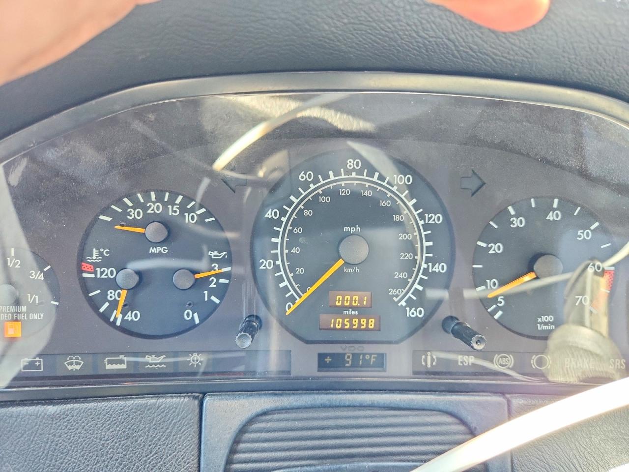 1997 Mercedes-benz S 600 Black vin: WDBGA76G9VA354673