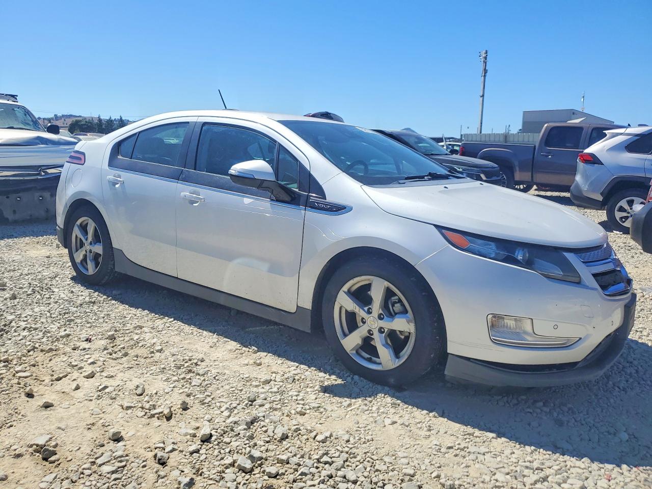 2015 Chevrolet Volt White vin: 1G1RD6E41FU116571