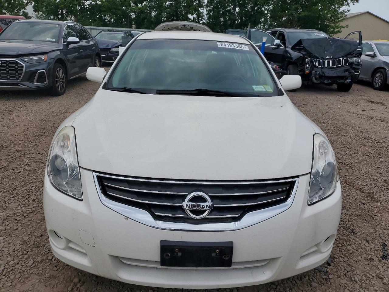 2012 Nissan Altima 2.5 White vin: 1N4AL2AP0CC147656