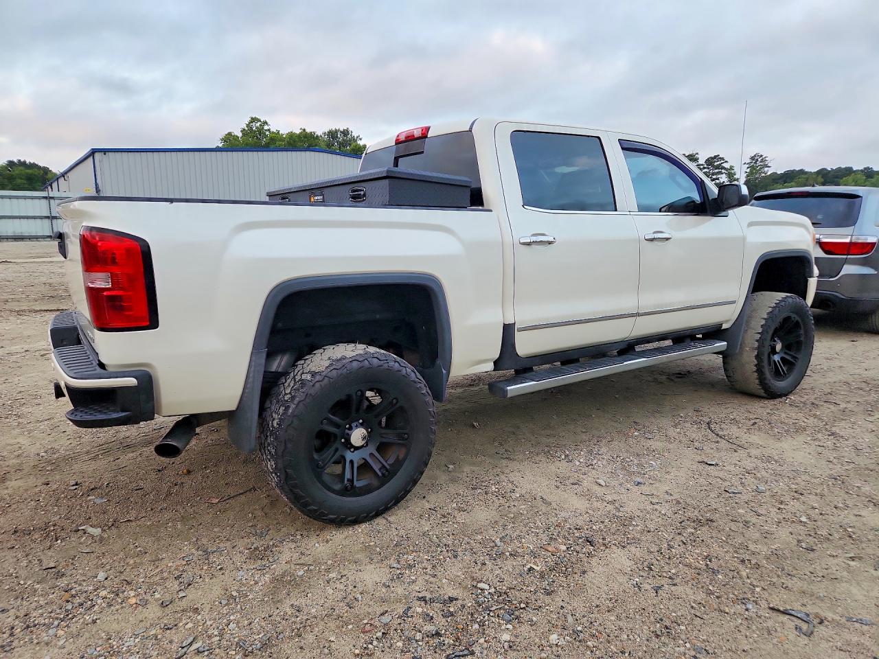 2014 Gmc Sierra K1500 Denali White vin: 3GTU2WEC5EG339437