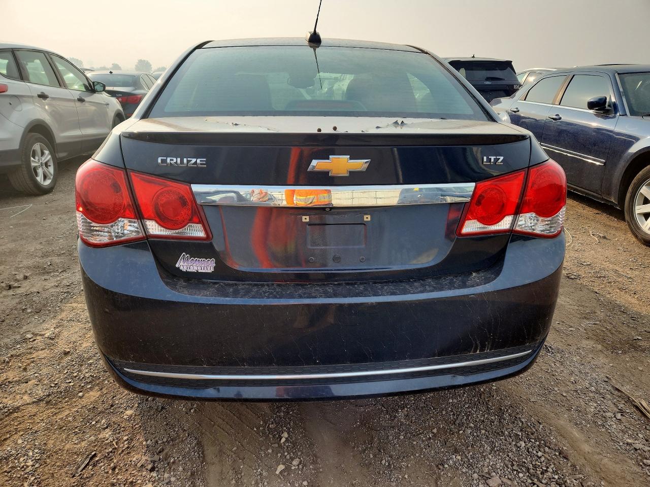 2015 Chevrolet Cruze Ltz Blue vin: 1G1PG5SBXF7129815