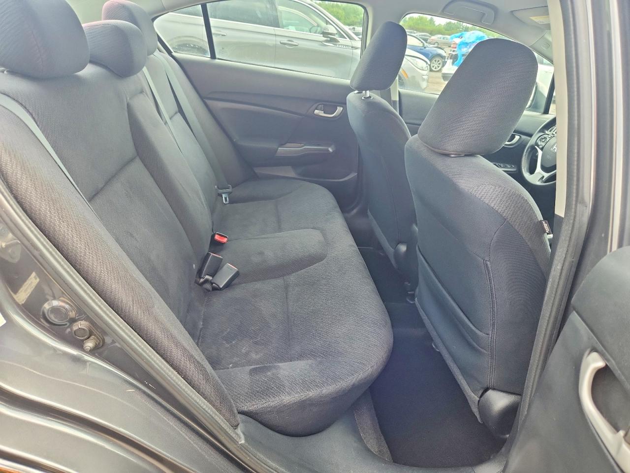 2013 Honda Civic Lx Gray vin: 2HGFB2F55DH536206