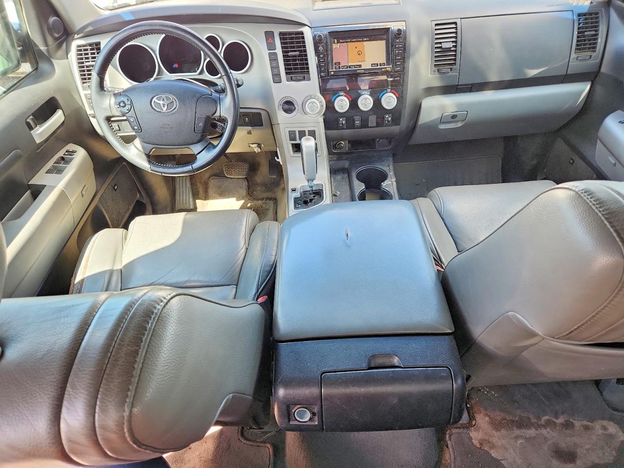2007 Toyota Tundra Double Cab Limited Silver vin: 5TBBV58137S488848