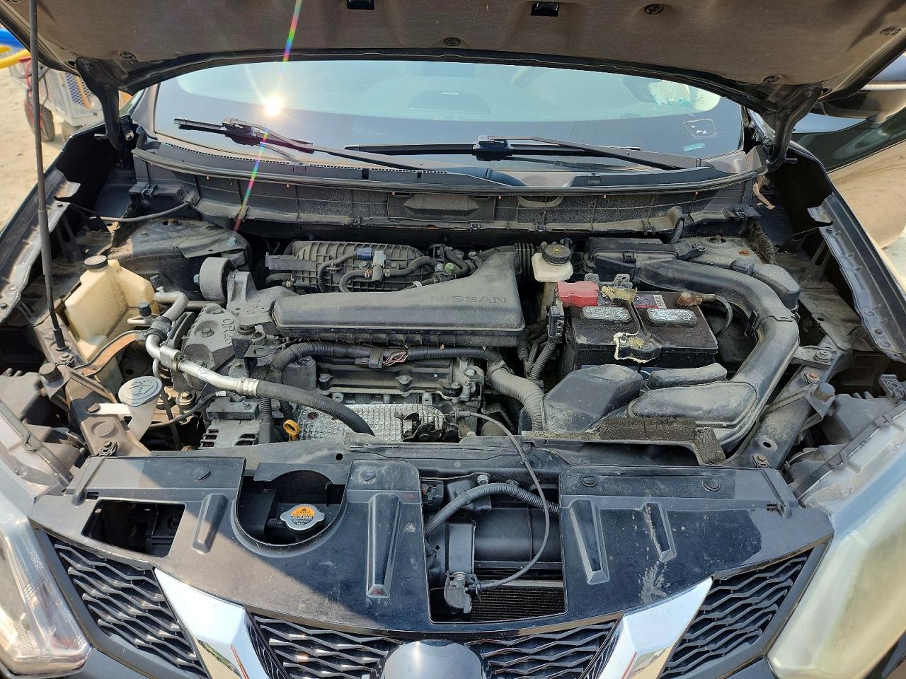 2014 Nissan Rogue Sl Black vin: 5N1AT2MV1EC794876