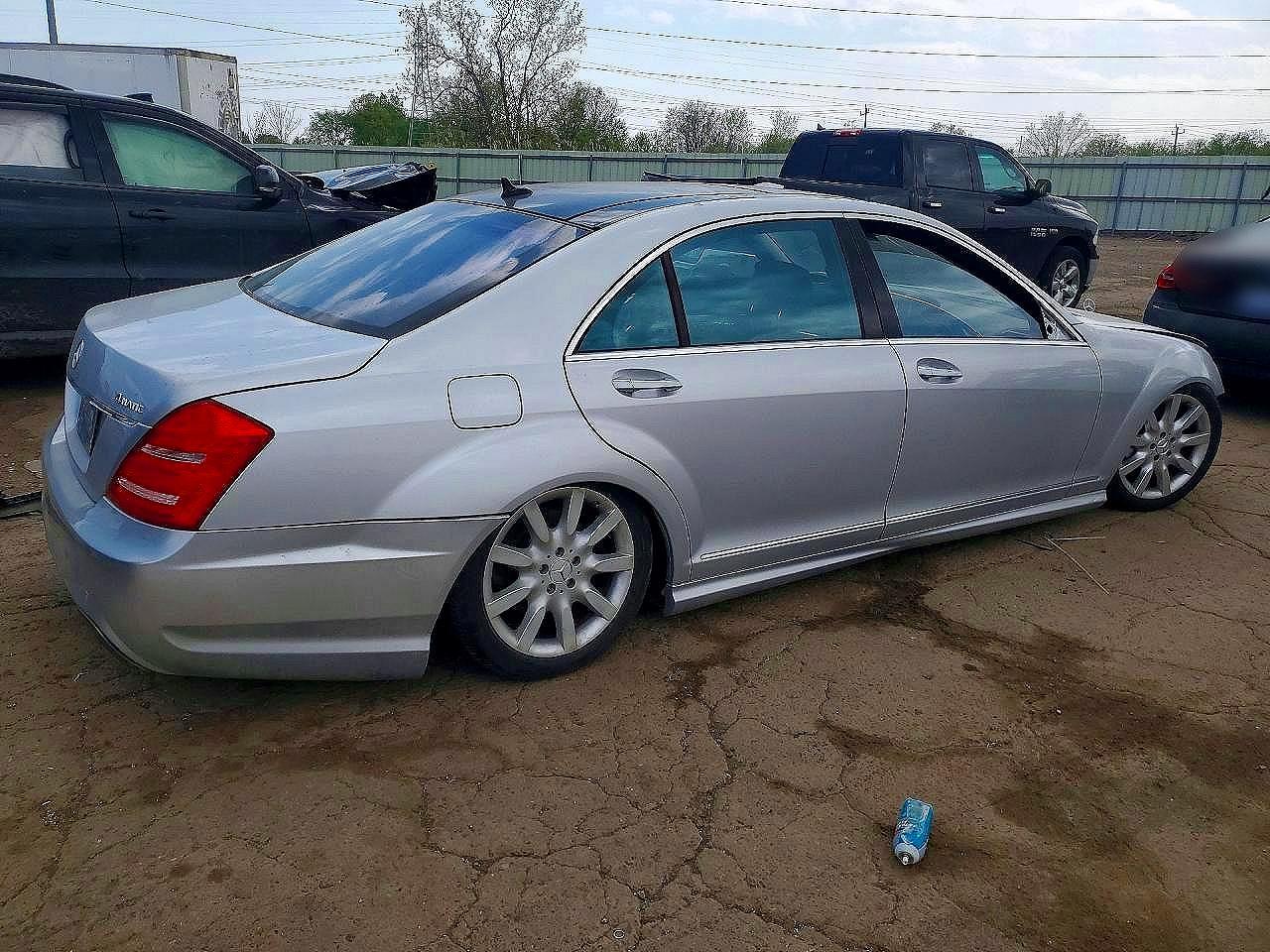 2013 Mercedes-benz S 550 4matic Silver vin: WDDNG9EB4DA535533