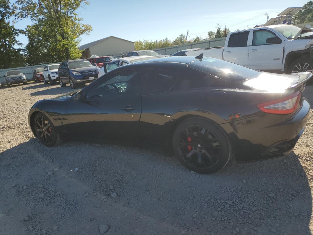 2008 Maserati Granturismo Black vin: ZAMGJ45A880040628