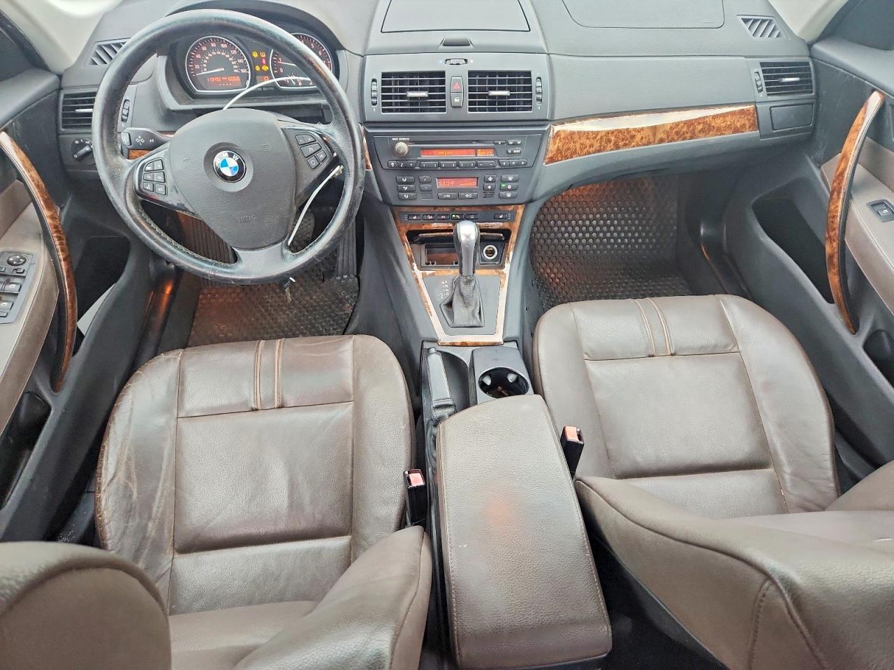 2007 Bmw X3 3.0si Белый vin: WBXPC93487WF28259