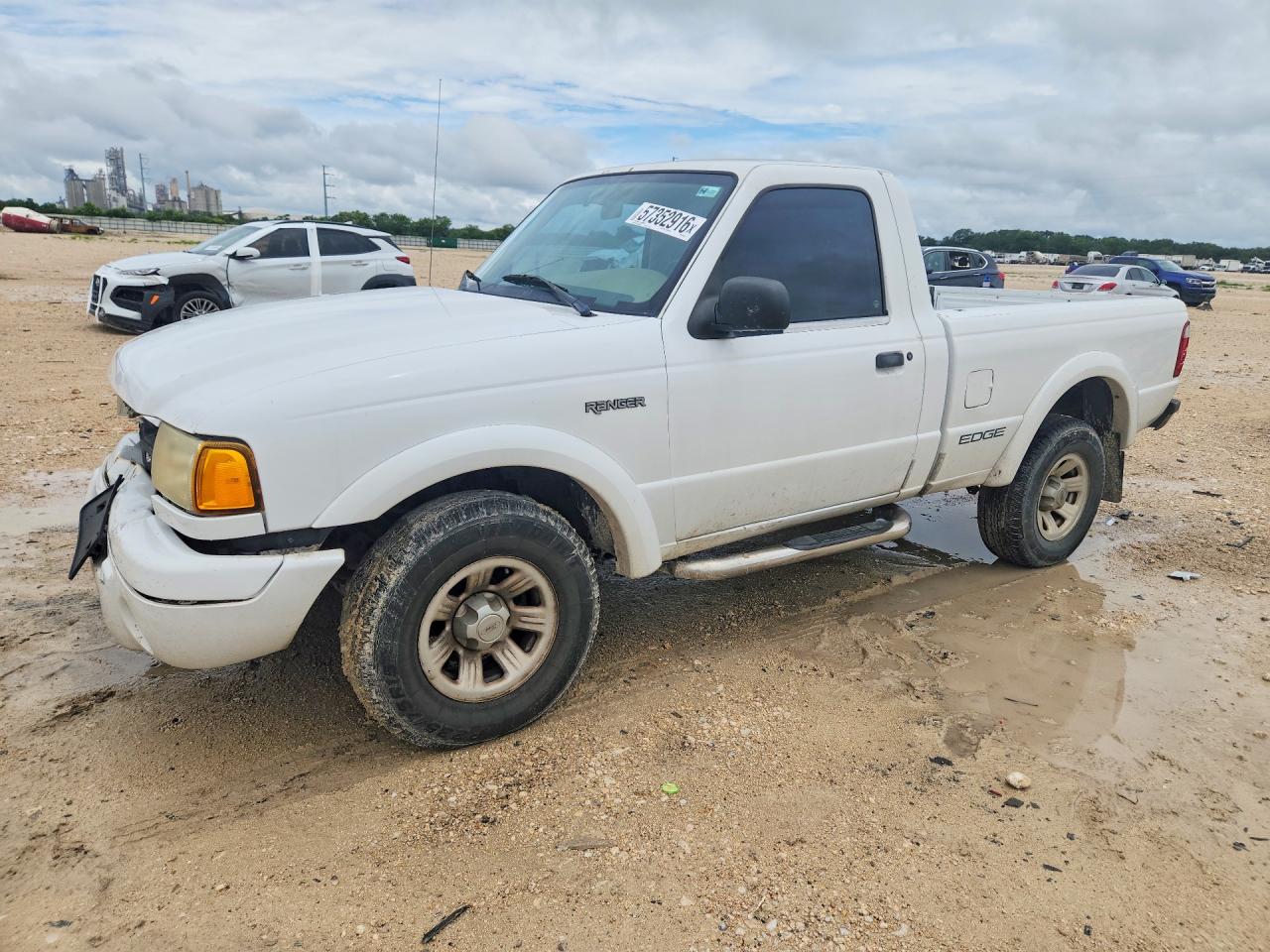 2001 Ford Ranger White vin: 1FTYR10U71PB76781