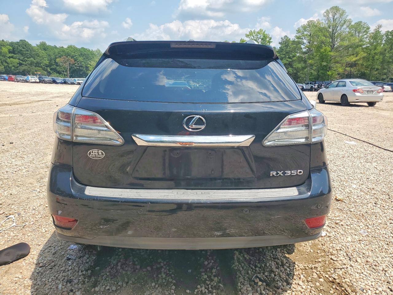 2011 Lexus Rx 350 Black vin: 2T2BK1BA0BC113949