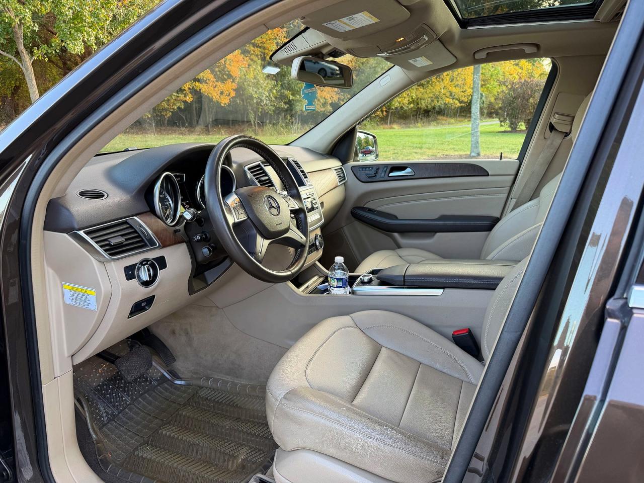 2012 Mercedes-benz Ml 350 4matic Brown vin: 4JGDA5HB2CA026708