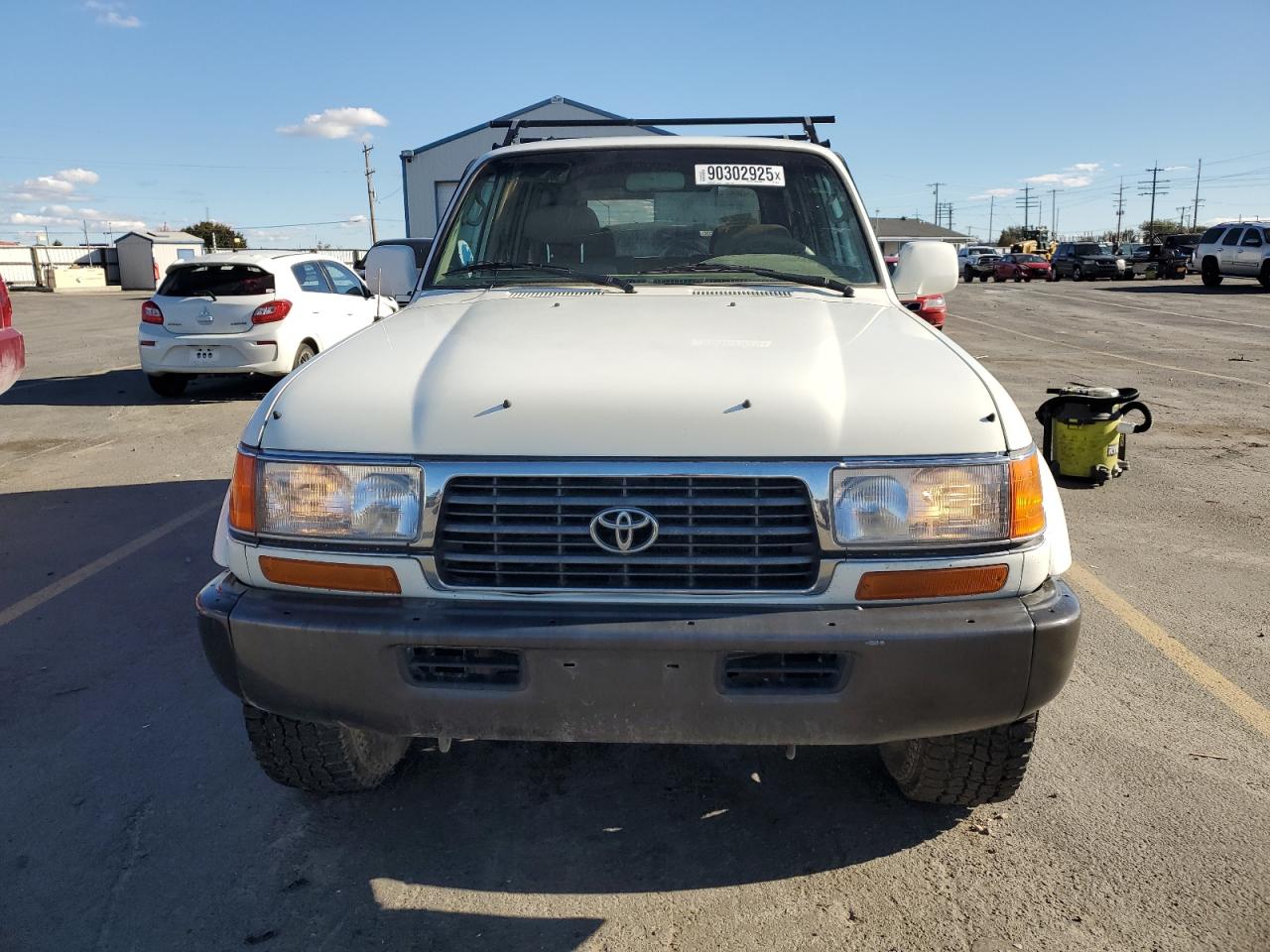 1995 Toyota Land Cruiser Dj81 White vin: JT3DJ81W5S0099146