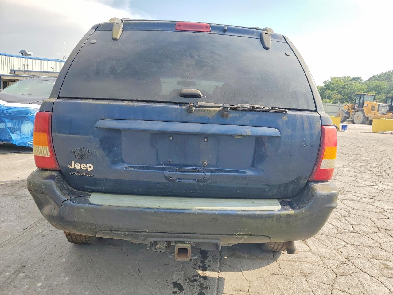 2002 Jeep Grand Cherokee Limited Blue vin: 1J4GW58S82C326592