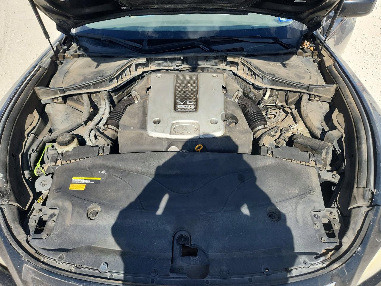 2013 Infiniti M37 Base Black vin: JN1BY1AP1DM511754