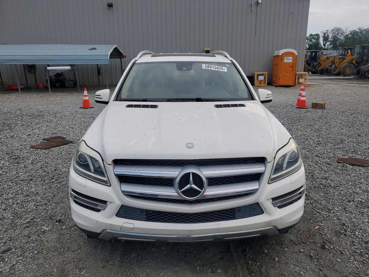 2014 Mercedes-benz Gl 450 4matic White vin: 4JGDF7CEXEA341872