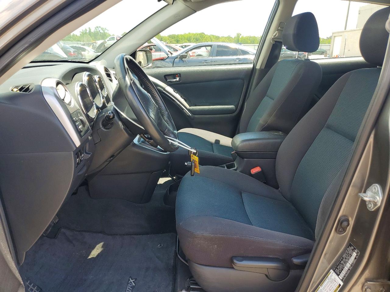 2007 Toyota Matrix Xr Серый vin: 2T1KR30E87C629209