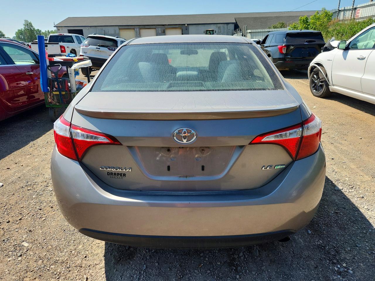 2014 Toyota Corolla Le Eco Plus Gray vin: 2T1BPRHE8EC086938