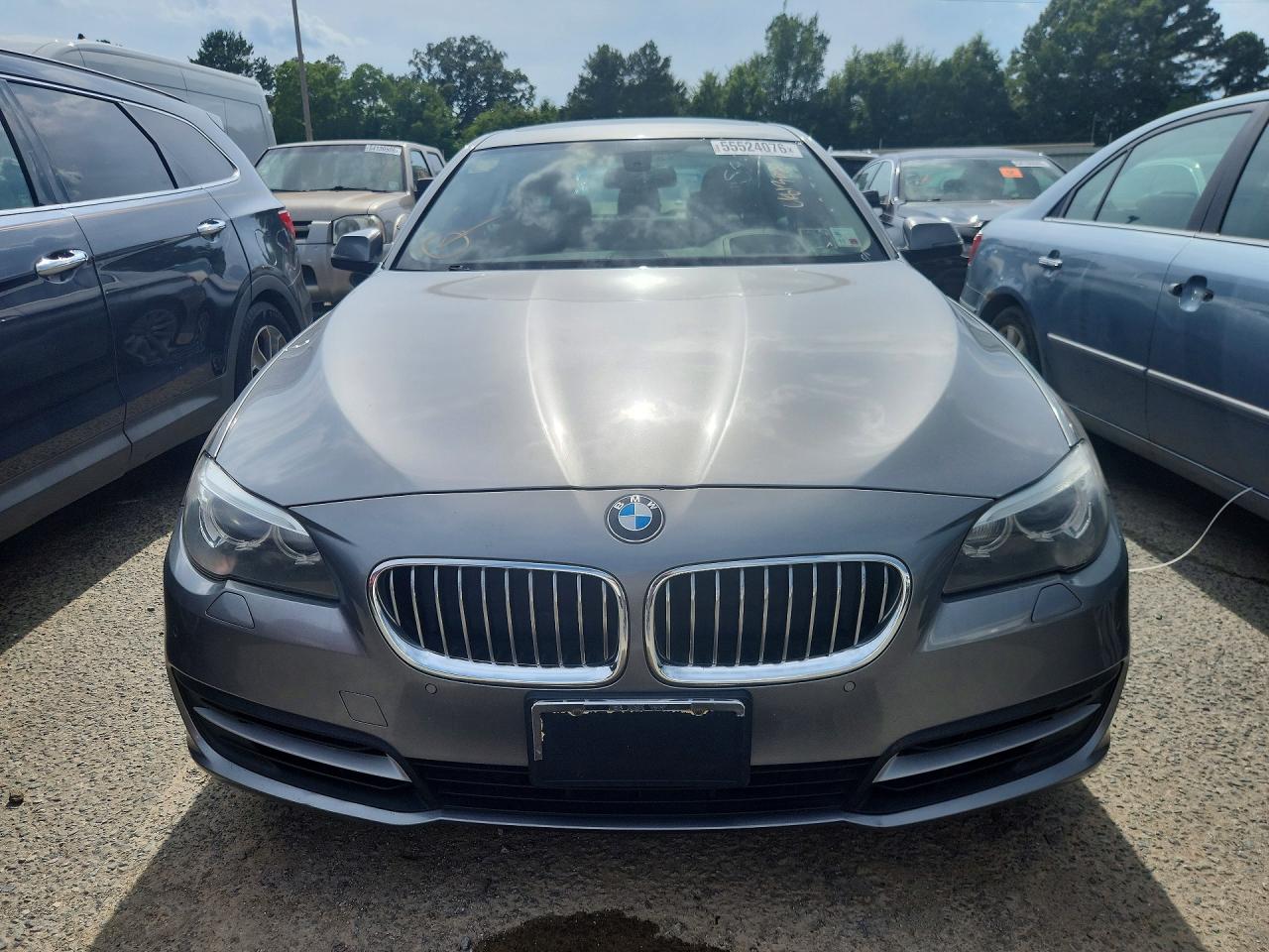2014 Bmw 535 I Серебряный vin: WBA5B1C54ED481302