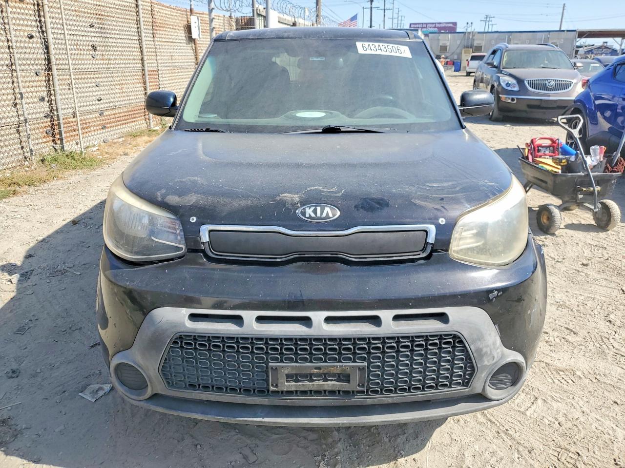 2015 Kia Soul Base Black vin: KNDJN2A23F7772672