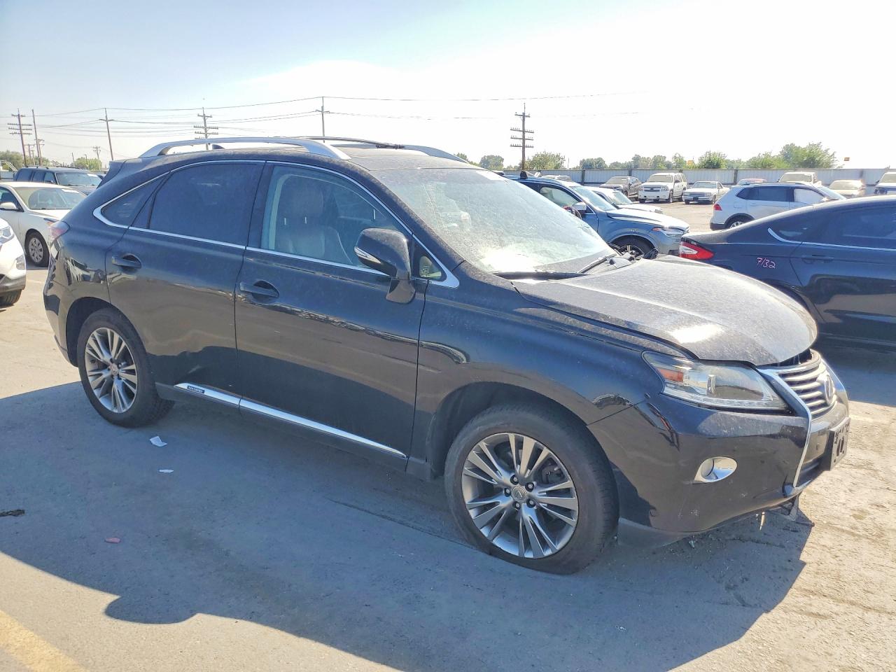 2014 Lexus Rx 450h Черный vin: JTJBC1BA6E2068002