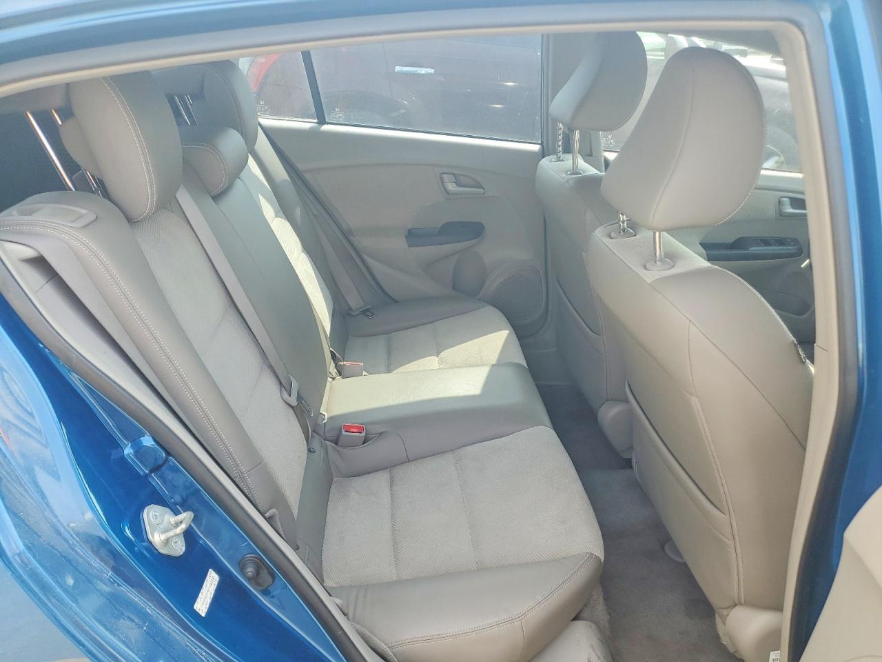 2012 Honda Insight Ex Blue vin: JHMZE2H79CS003752