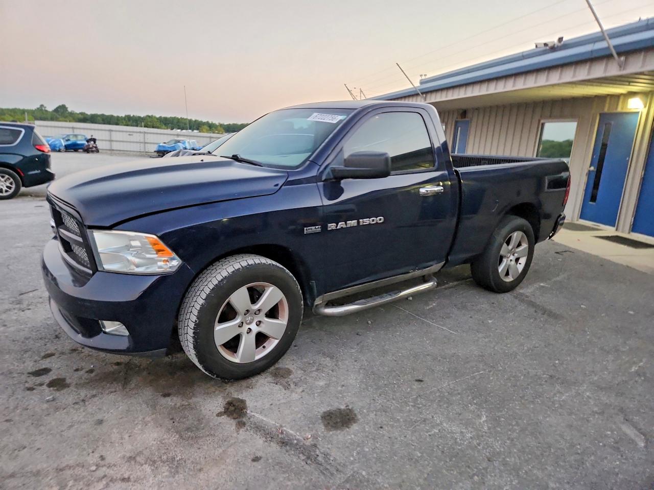 2012 Dodge Ram 1500 St Blue vin: 3C6JD6ATXCG261390