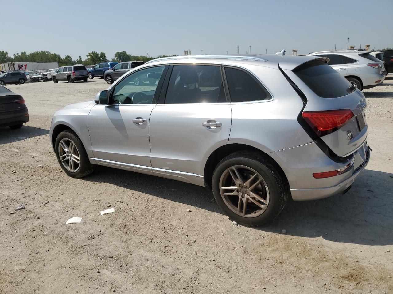 2016 Audi Q5 Premium Plus Silver vin: WA1L2AFP1GA049093