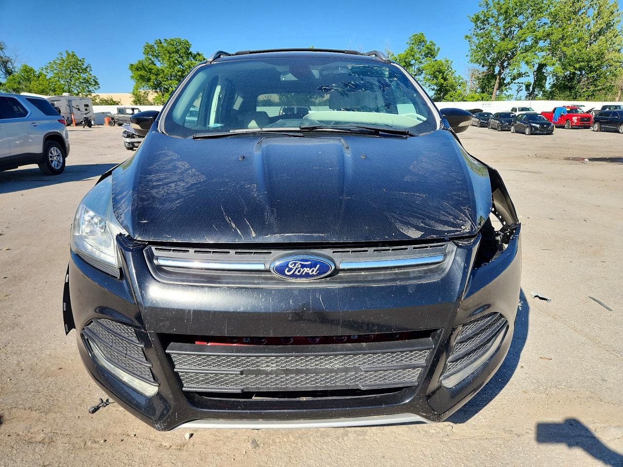 2014 Ford Escape Titanium Black vin: 1FMCU0J92EUC16314