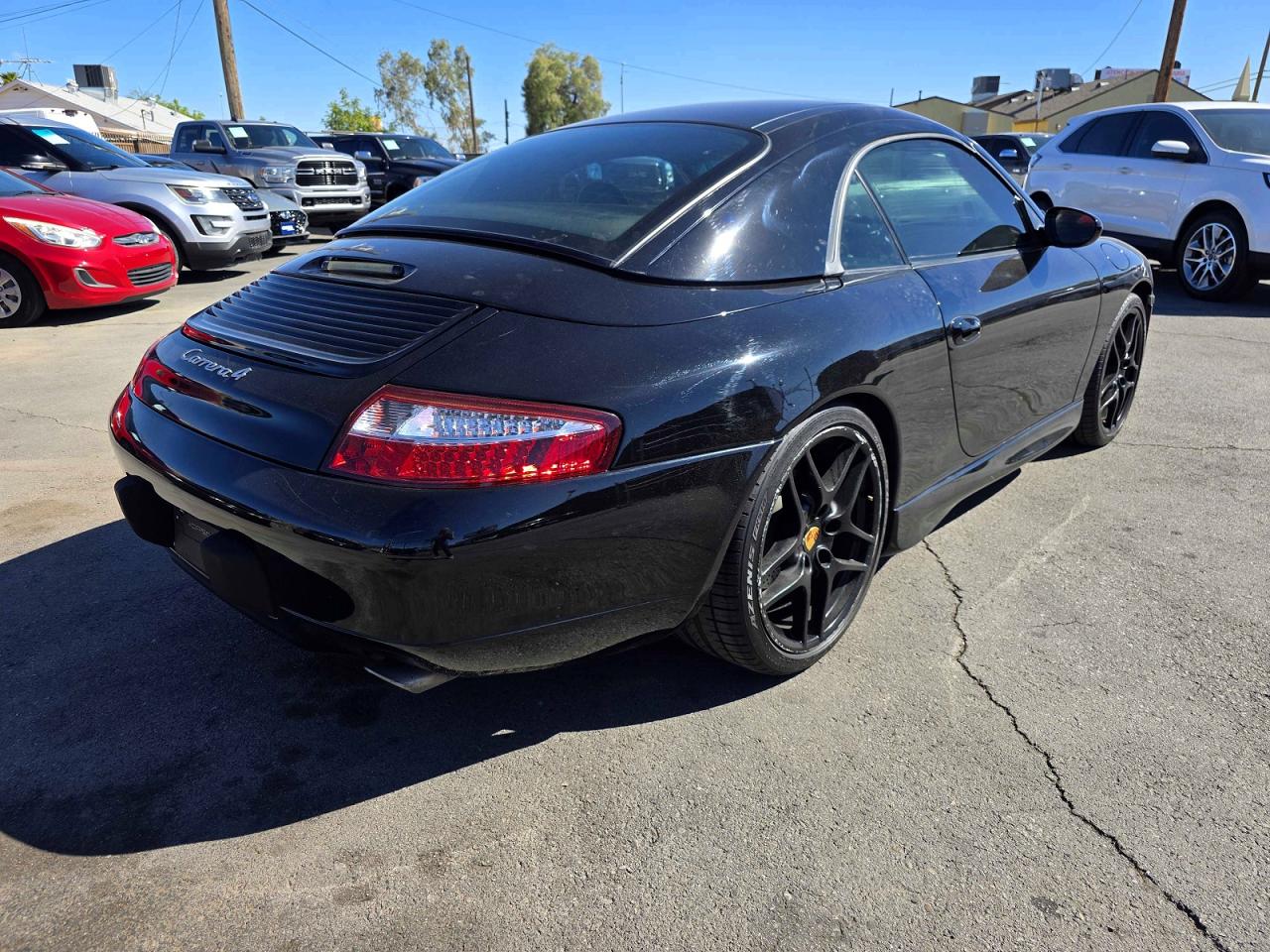 2001 Porshe 911 Carrera 4 Black vin: WP0CA29971S654281