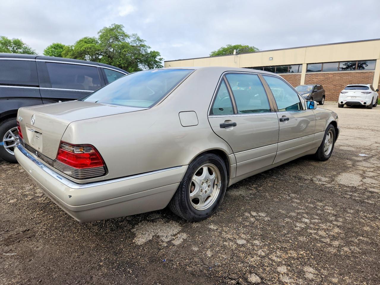 1997 Mercedes-benz S 420 Beige vin: WDBGA43G4VA352073