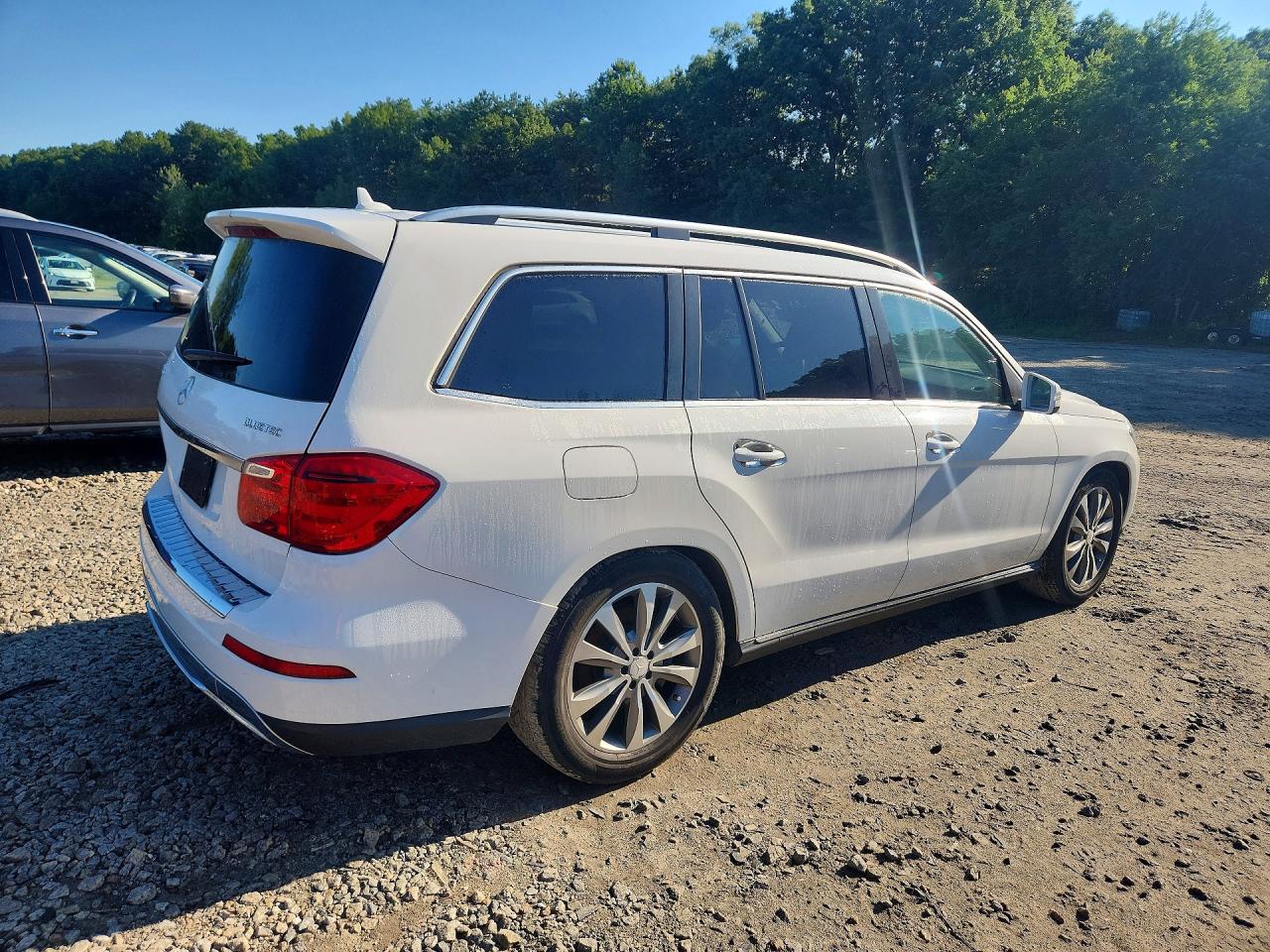 2014 Mercedes-benz Gl 350 Bluetec White vin: 4JGDF2EE4EA363043