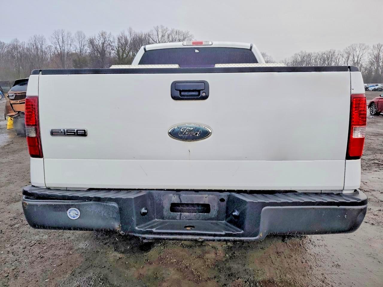 2007 Ford F150 Белый vin: 1FTRX12W47NA40718
