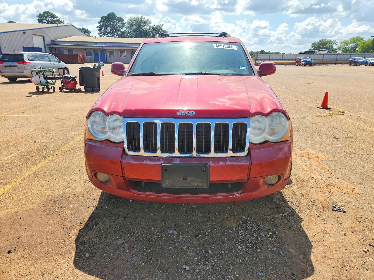 2010 Jeep Grand Cherokee Limited Red vin: 1J4RR5GTXAC150041