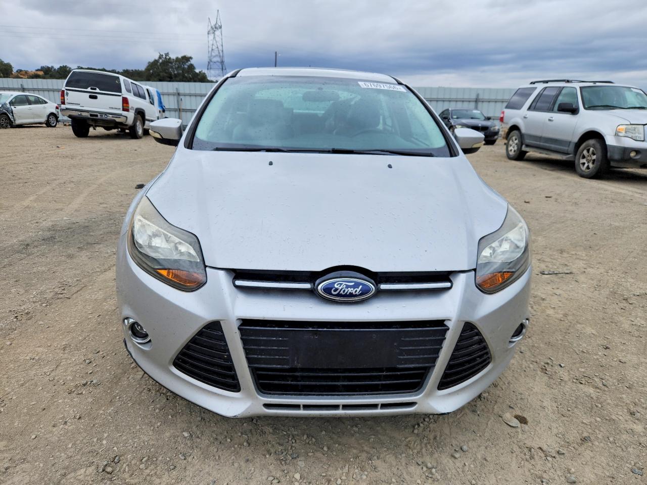 2013 Ford Focus Titanium Silver vin: 1FADP3J25DL249340