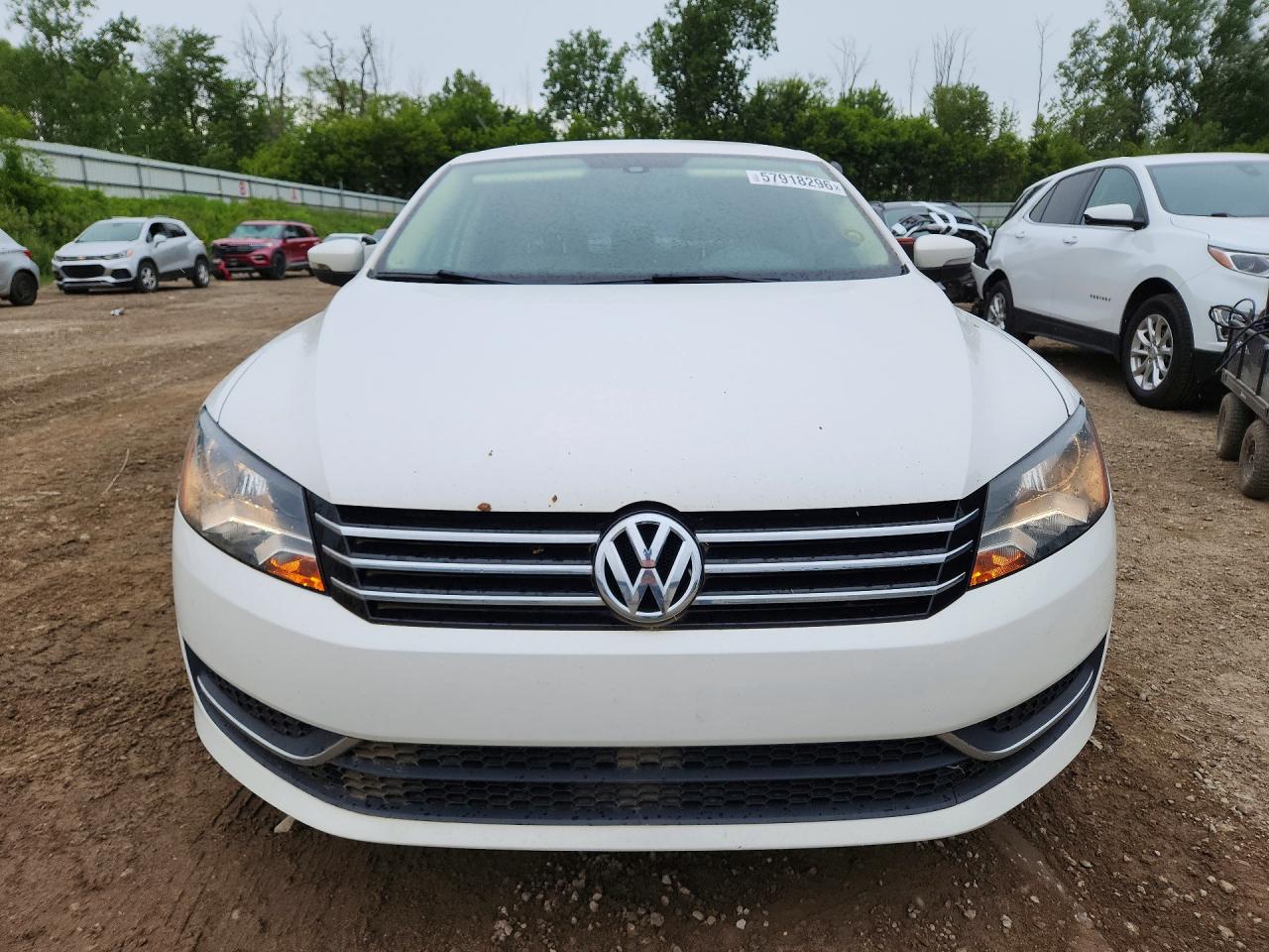 2013 Volkswagen Passat Se Белый vin: 1VWBH7A37DC004759
