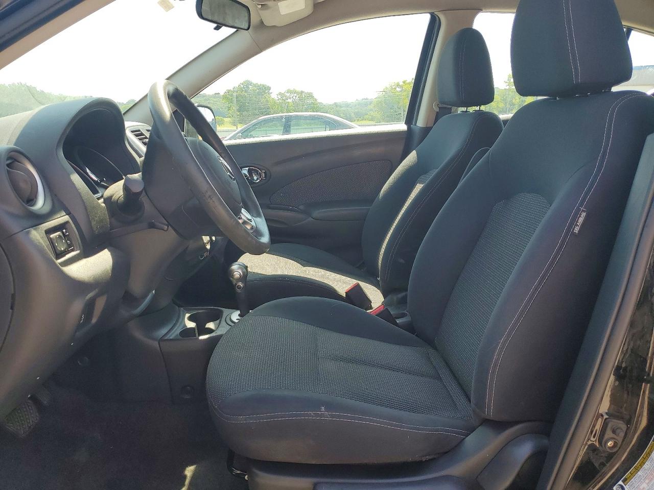 2014 Nissan Versa 1.6 Sv Black vin: 3N1CN7AP6EL833205