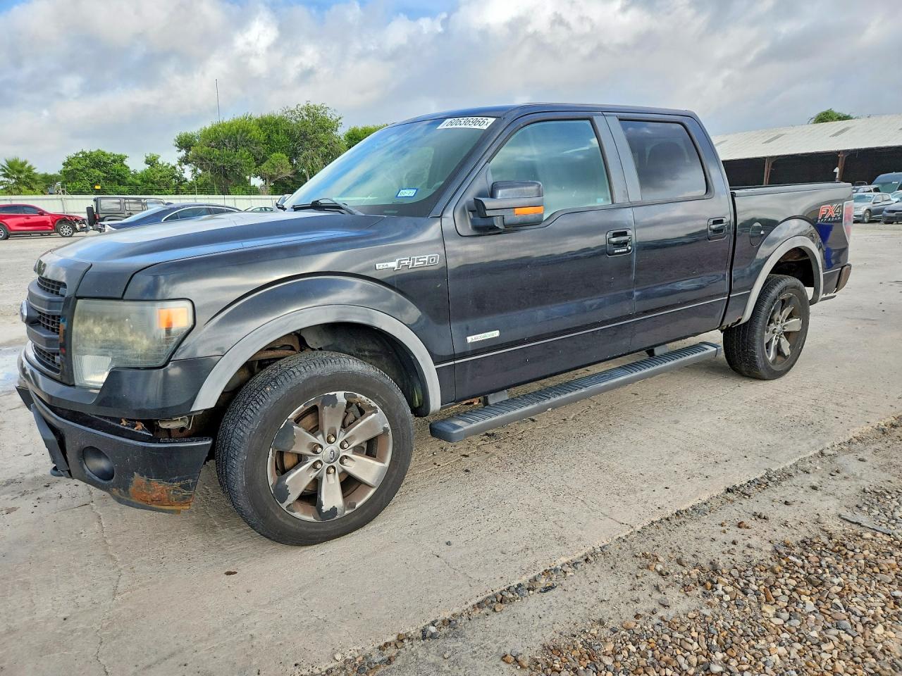 2014 Ford F150 Supercrew Black vin: 1FTFW1ET2EKE80023