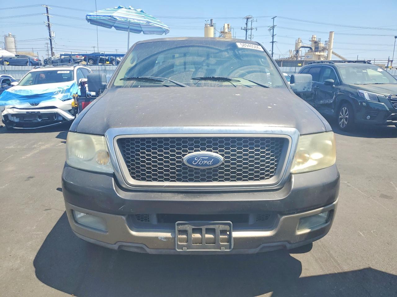 2005 Ford F150 Supercrew Gray vin: 1FTPW12555KC34089
