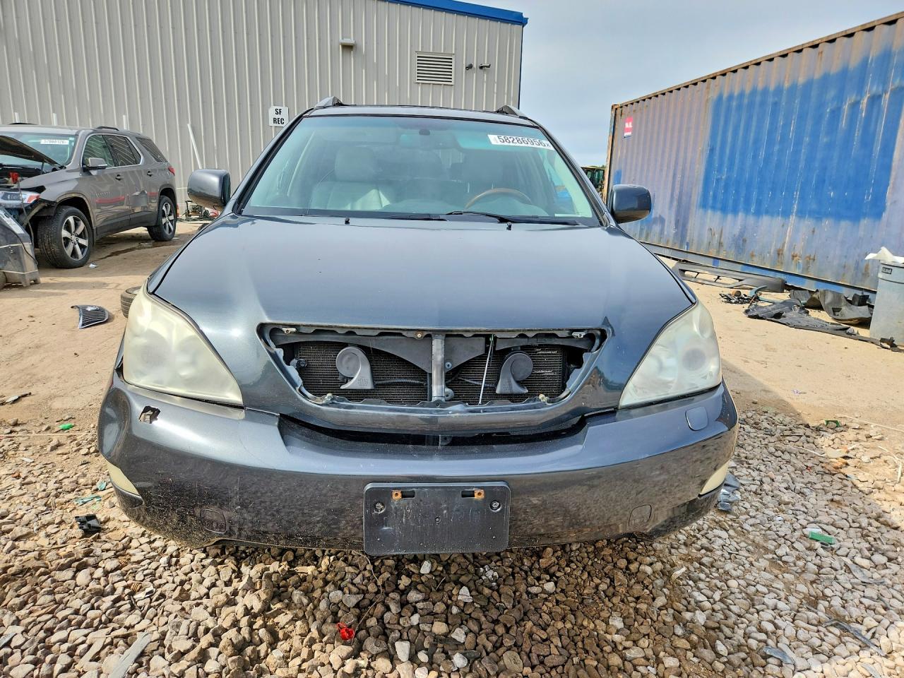 2007 Lexus Rx 350 Серый vin: JTJGK31U570006976