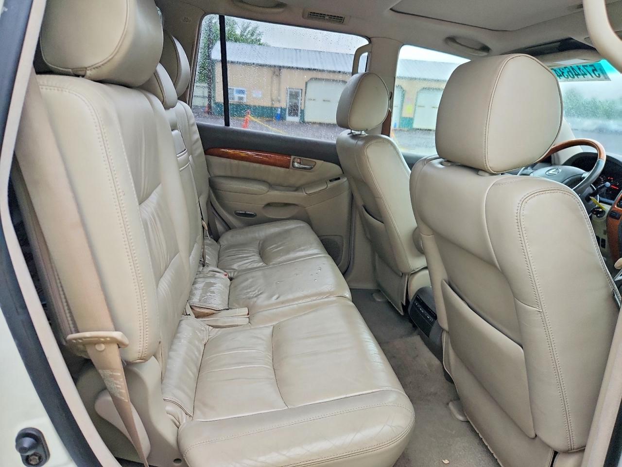 2004 Lexus Gx 470 White vin: JTJBT20X640032396