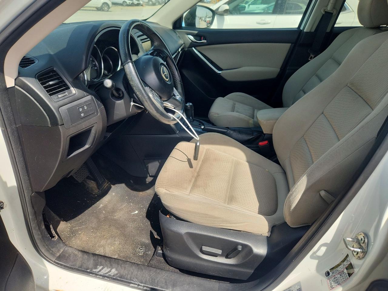 2013 Mazda Cx-5 Touring White vin: JM3KE4CE7D0101574