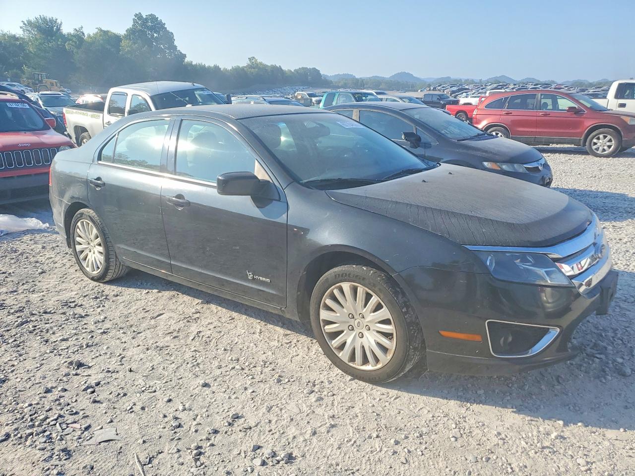 2010 Ford Fusion Hybrid Black vin: 3FADP0L32AR176705