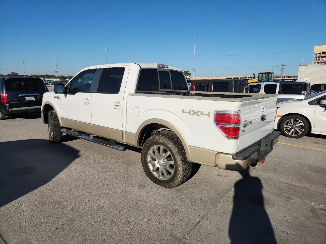 2010 Ford F150 Supercrew Белый vin: 1FTFW1EV5AKA16266