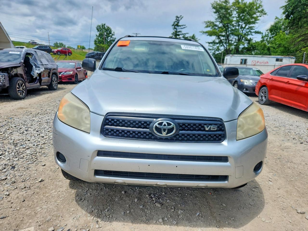 2006 Toyota Rav4 Base Silver vin: JTMZK33V566000012
