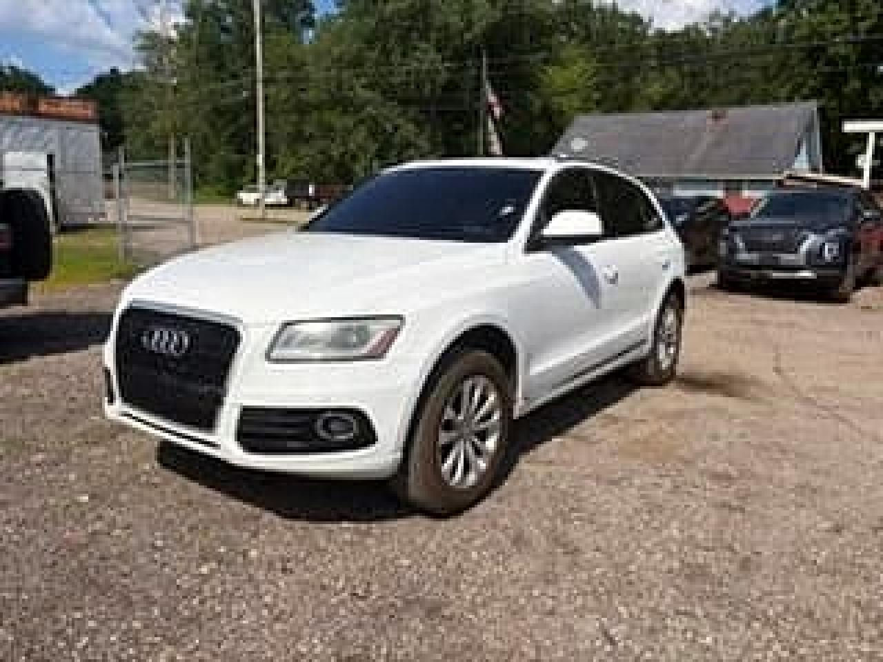 2014 Audi Q5 Premium Plus White vin: WA1LFAFP3EA059531