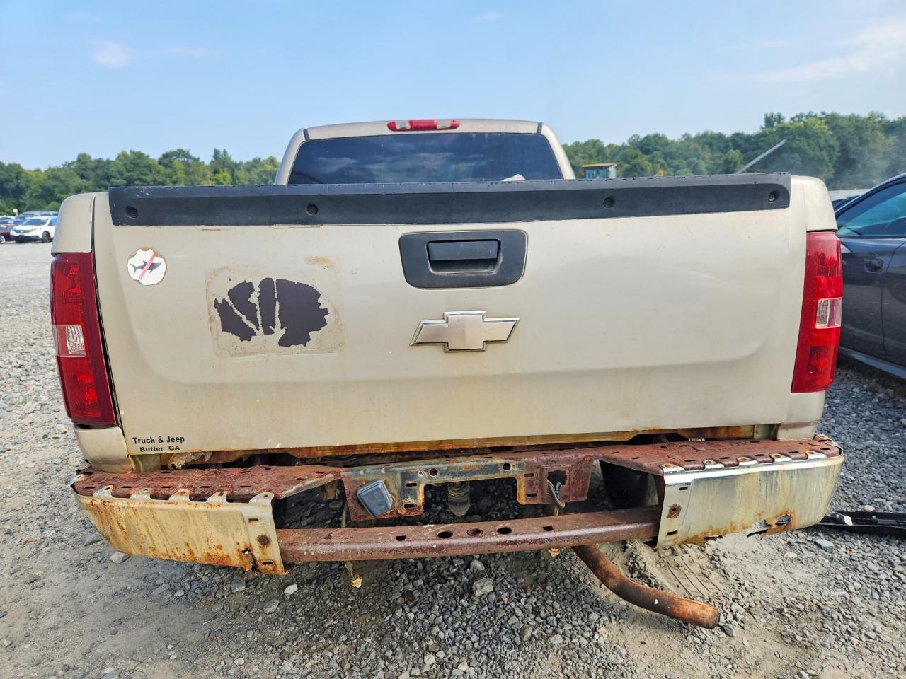 2008 Chevrolet Silverado C1500 Beige vin: 1GCEC19X68Z164976