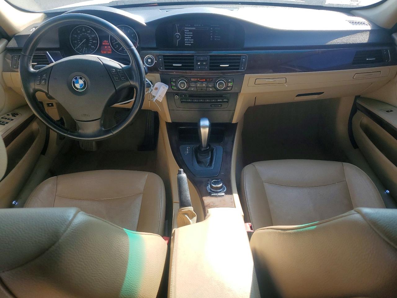 2011 Bmw 335 I White vin: WBAPM5C56BE575617