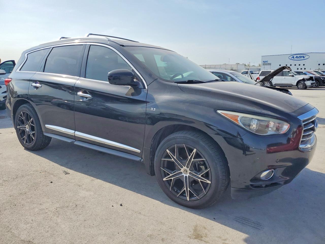 2015 Infiniti Qx60 Base Black vin: 5N1AL0MMXFC535557
